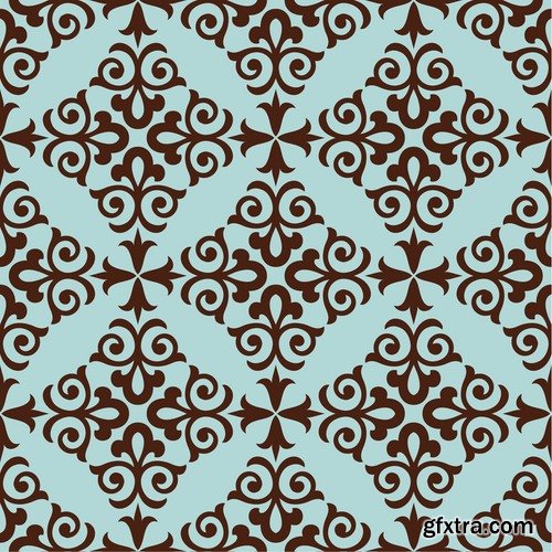 Collection of vector image calligraphic elements vintage design element a background #11-25 EPS