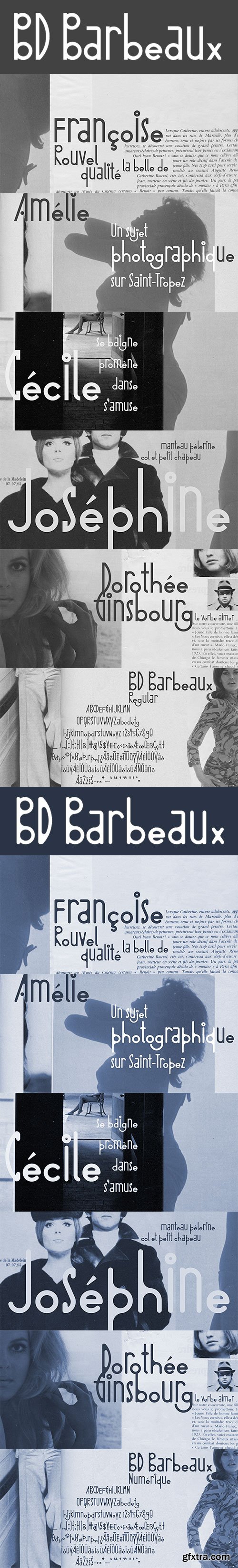 BD Barbeaux - Fashionable Chic of the French Art Nouveau 2xOTF