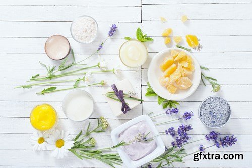 Wooden Table Background &amp; Make Up - 30x JPEG