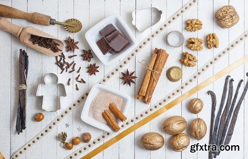 Wooden Table Background &amp; Make Up - 30x JPEG