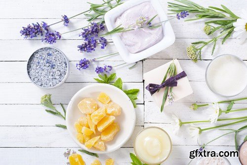 Wooden Table Background &amp; Make Up - 30x JPEG