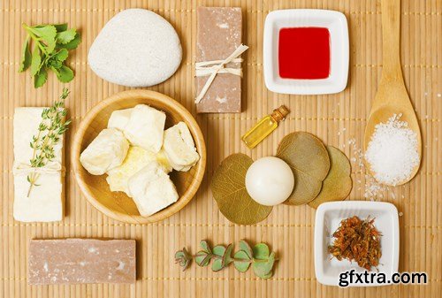 Wooden Table Background &amp; Make Up - 30x JPEG