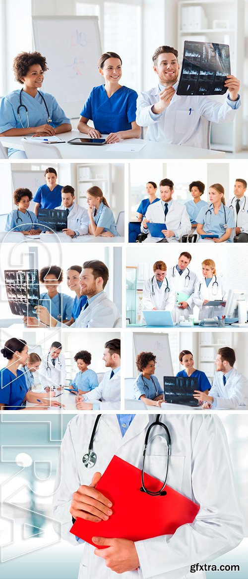 Stock Photos - Group of Medical doctors in health care clinic