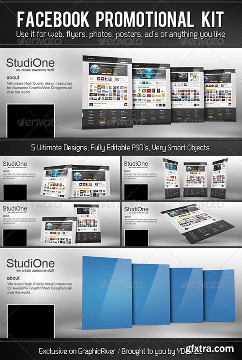 Graphicriver FB Timelines Bundle V3 3394071