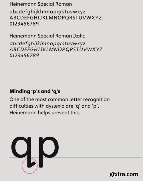 Heinemann Special - Typeface for Educational Publishing NEW! Heinemann Special - Typeface for Educational Publishing NEW!