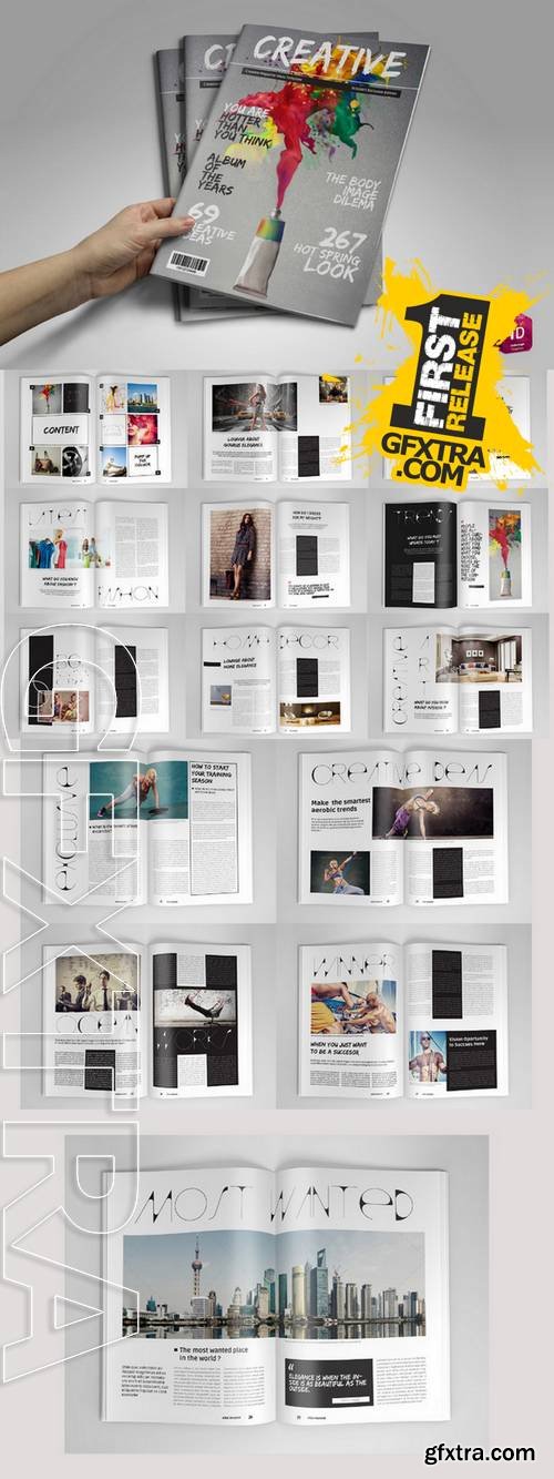 Creative Magazine Template - CM 351948