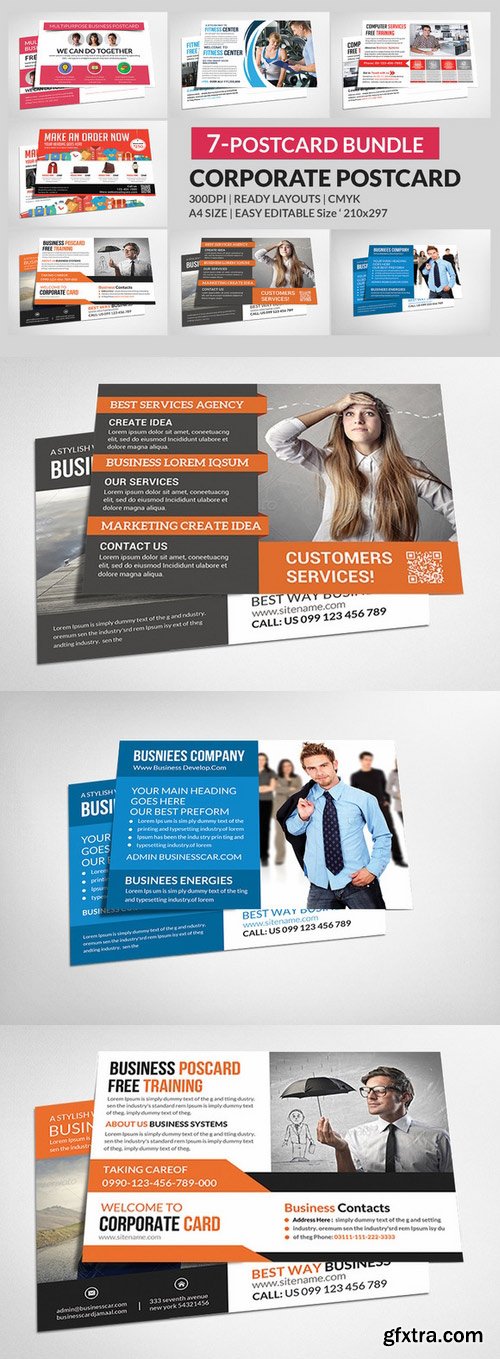 CM - Corporate Postcard Bundle 342409 CM - Corporate Postcard Bundle 342409