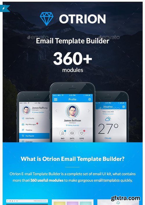 Graphicriver Otrion - E-mail Template Builder 12145163
