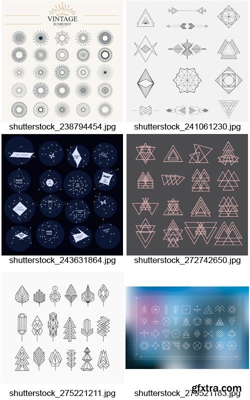 Amazing SS - Polygonal Triangles & Shapes, 25xEPS Amazing SS - Polygonal Triangles & Shapes, 25xEPS