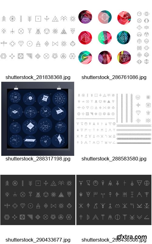 Amazing SS - Polygonal Triangles & Shapes, 25xEPS Amazing SS - Polygonal Triangles & Shapes, 25xEPS