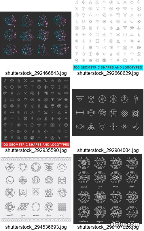 Amazing SS - Polygonal Triangles & Shapes, 25xEPS Amazing SS - Polygonal Triangles & Shapes, 25xEPS