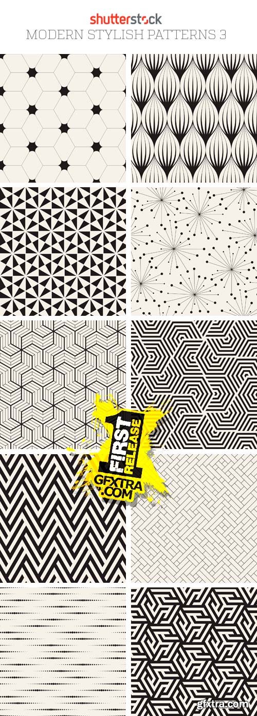 Amazing SS - Modern Stylish Patterns 3, 25xEPS Amazing SS - Modern Stylish Patterns 3, 25xEPS