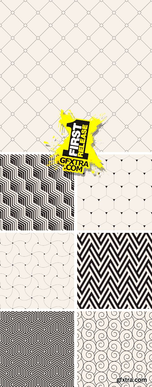 Amazing SS - Modern Stylish Patterns 3, 25xEPS Amazing SS - Modern Stylish Patterns 3, 25xEPS