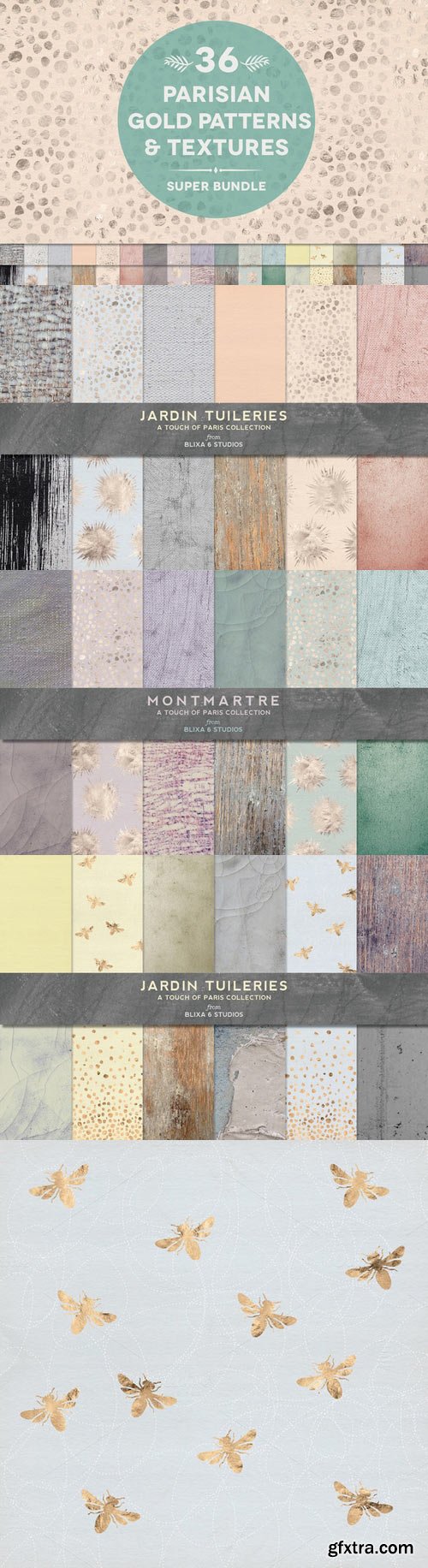 CM - 36 Parisian Patterns & Textures 344459 CM - 36 Parisian Patterns & Textures 344459