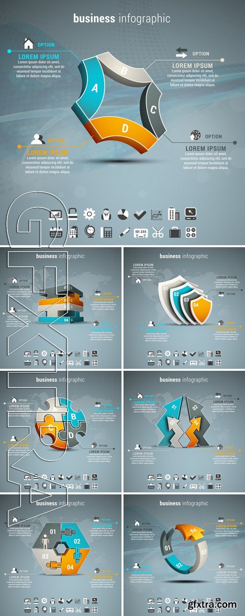 Stock Vectors - Vector Illustration Of Business Infographic 42