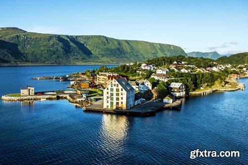 Collection of nature landscape Norway Mountain City Sea Bay 25 HQ Jpeg