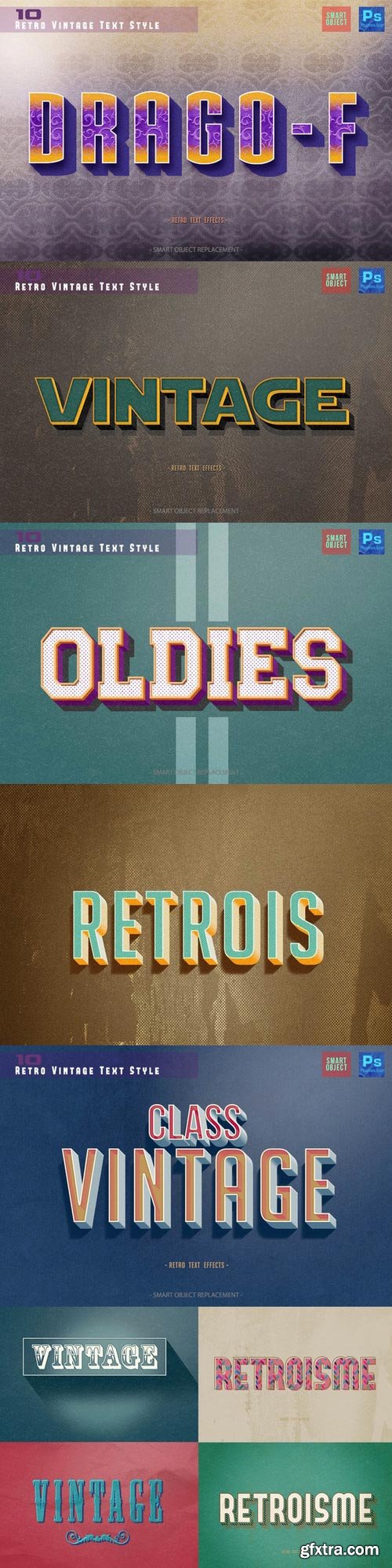 CM - Retro Vintage Text Style 359460 CM - Retro Vintage Text Style 359460