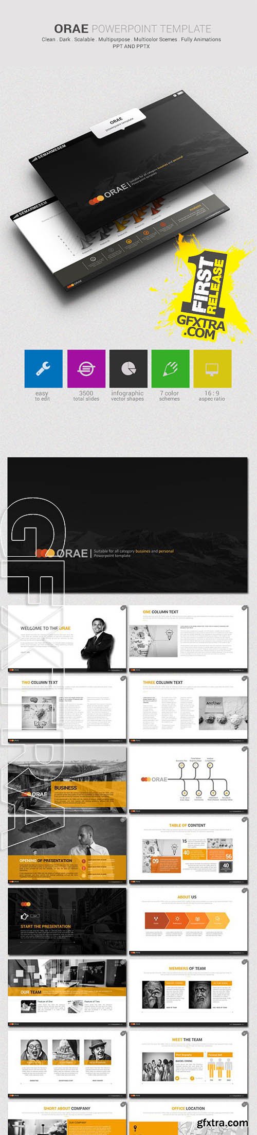 Orae Powerpoint Template - Graphicriver 9654689