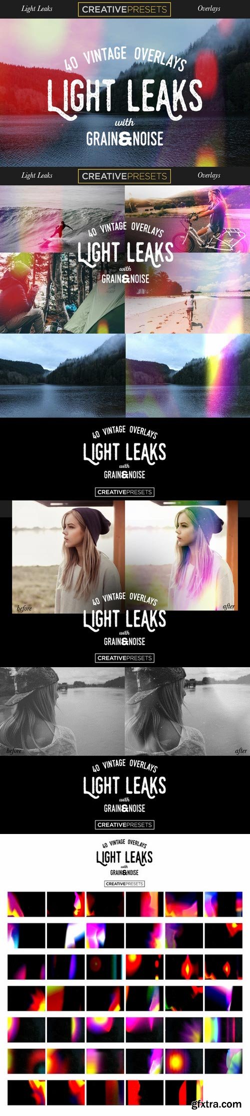 CM - 40 Vintage Light Leaks Overlays 359351 CM - 40 Vintage Light Leaks Overlays 359351