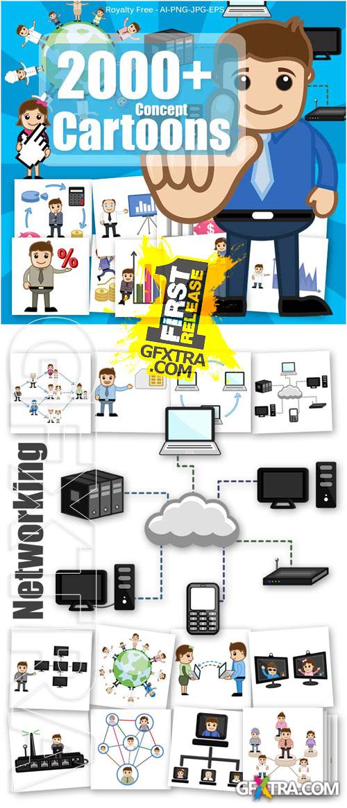 CartoonZee - 2000+ Cartoon Vectors CartoonZee - 2000+ Cartoon Vectors
