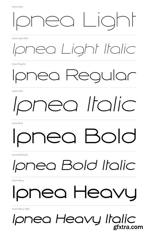 Ixipcalli Fonts Bundle 7 Typefaces 42xOTF