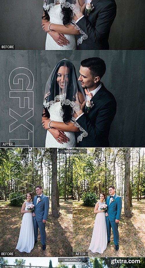 GraphicRiver - 12 Pro Wedding Presets 12743567