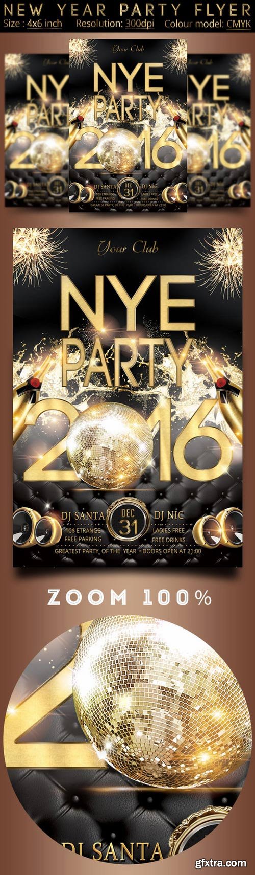 CM - New Year Party Flyer 362874 CM - New Year Party Flyer 362874