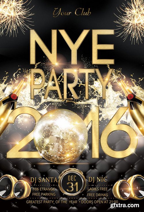 CM - New Year Party Flyer 362874 CM - New Year Party Flyer 362874