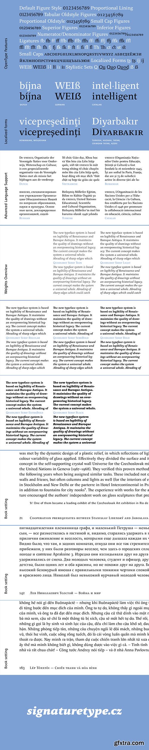 Quodlibet Serif - The New Universal Typeface 14xOTF $306 Quodlibet Serif - The New Universal Typeface 14xOTF $306
