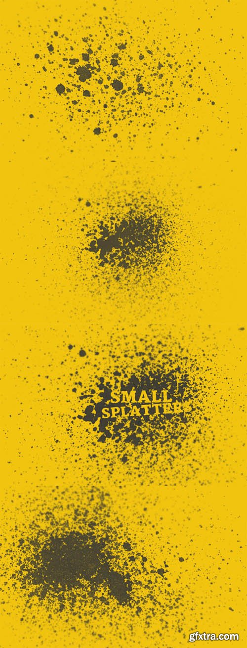 Small Splatter Brush Set Small Splatter Brush Set