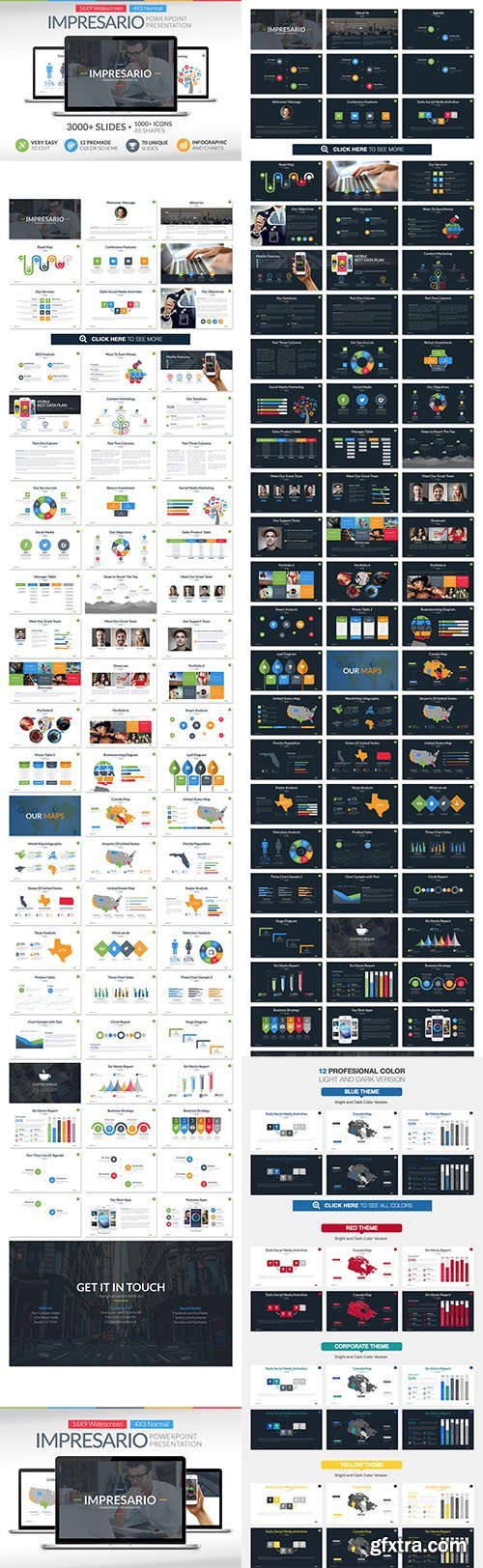 CM - Impresario Powerpoint Template 230847 CM - Impresario Powerpoint Template 230847