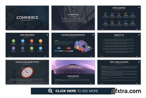 CM - Commerce Powerpoint Template 288226 CM - Commerce Powerpoint Template 288226