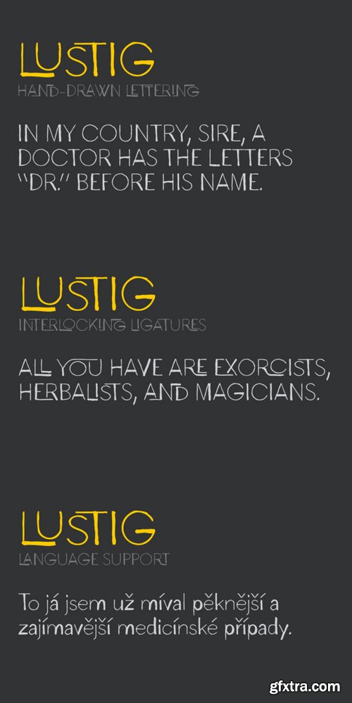 CM - Lustig Font 14094 CM - Lustig Font 14094