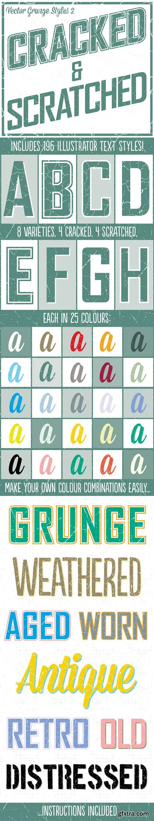 GraphicRiver - Grunge Styles 2: Cracked & Scratched GraphicRiver - Grunge Styles 2: Cracked & Scratched