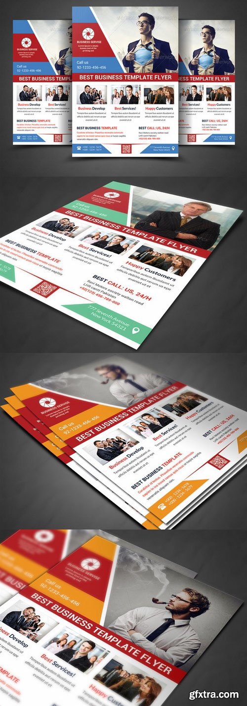 CM - Corporate Flyer Print Templates 296033 CM - Corporate Flyer Print Templates 296033