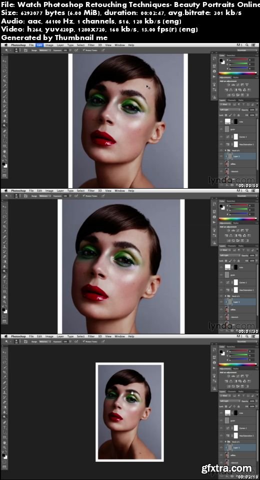 Photoshop Retouching Techniques: Beauty Portraits
