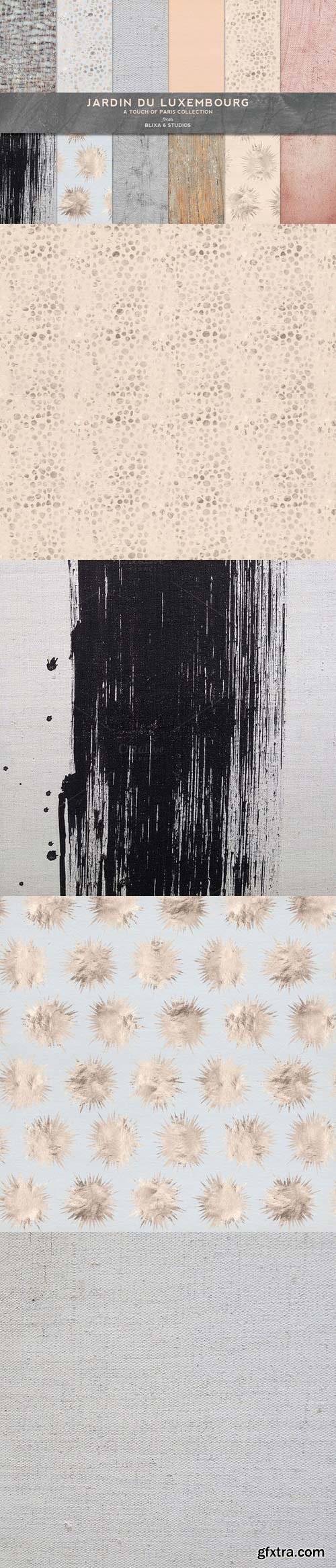 CM - Parisian Textures & Gold Foil: Peach 340109 CM - Parisian Textures & Gold Foil: Peach 340109