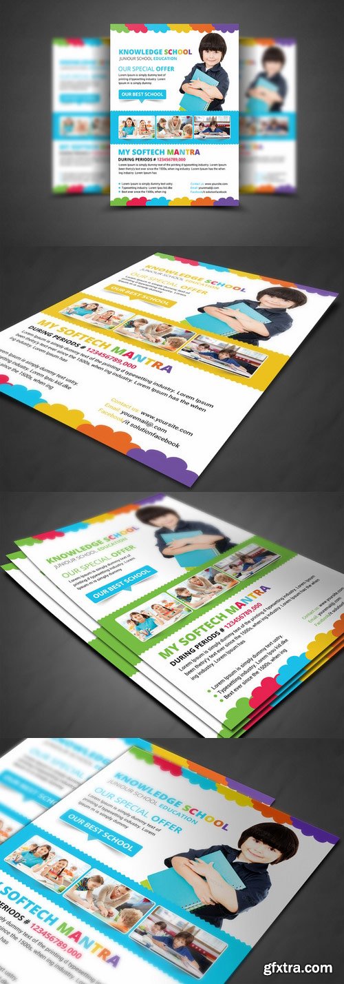 CM - Junior School Education Flyer 289205 CM - Junior School Education Flyer 289205