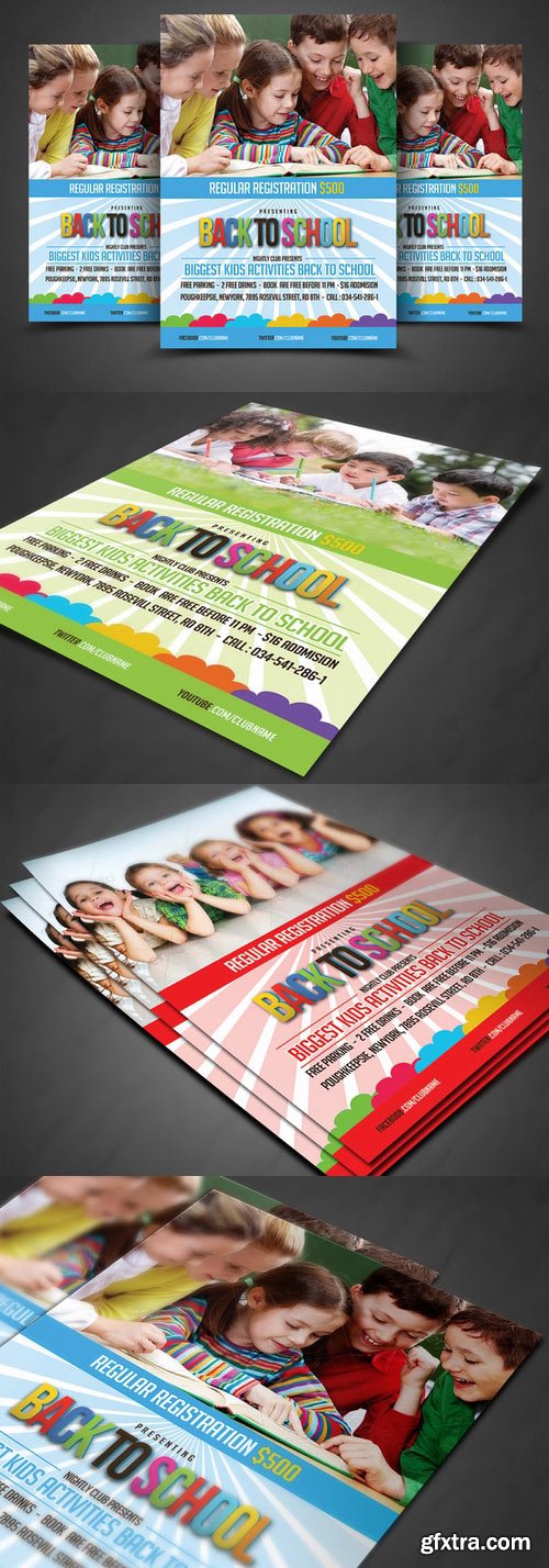 CM - Kids Education Flyer Template 293464 CM - Kids Education Flyer Template 293464