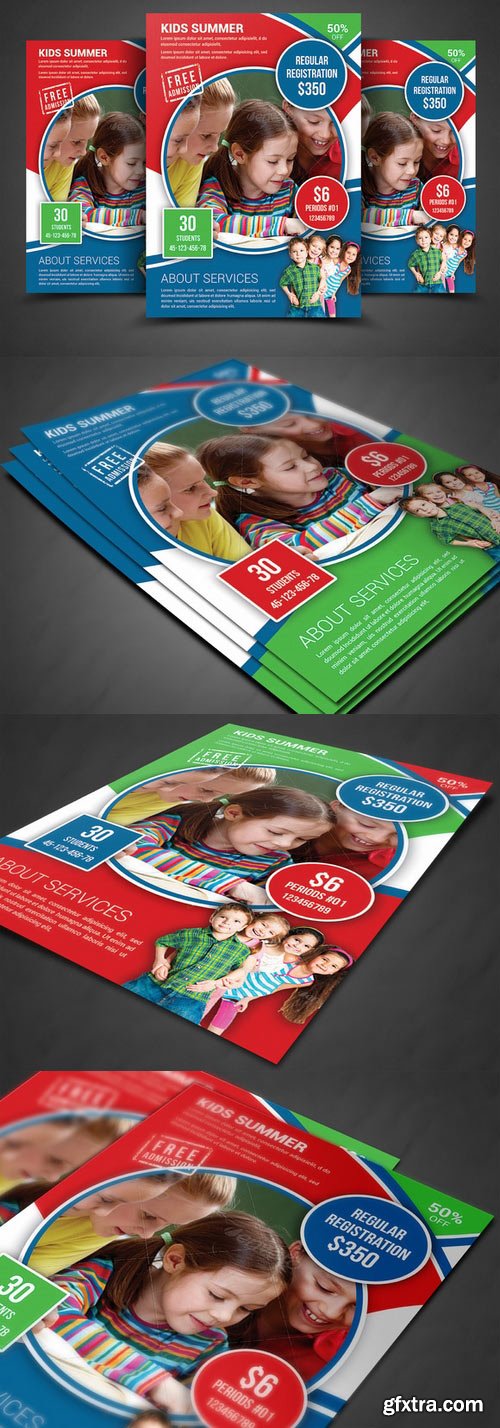CM - Kids Summer Camp Flyers 291075 CM - Kids Summer Camp Flyers 291075