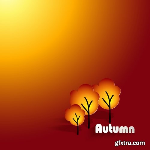 Autumn Leaf Tree Backgrounds - Poster, Flyer, Banner #4, 25xEPS Autumn Leaf Tree Backgrounds - Poster, Flyer, Banner #4, 25xEPS