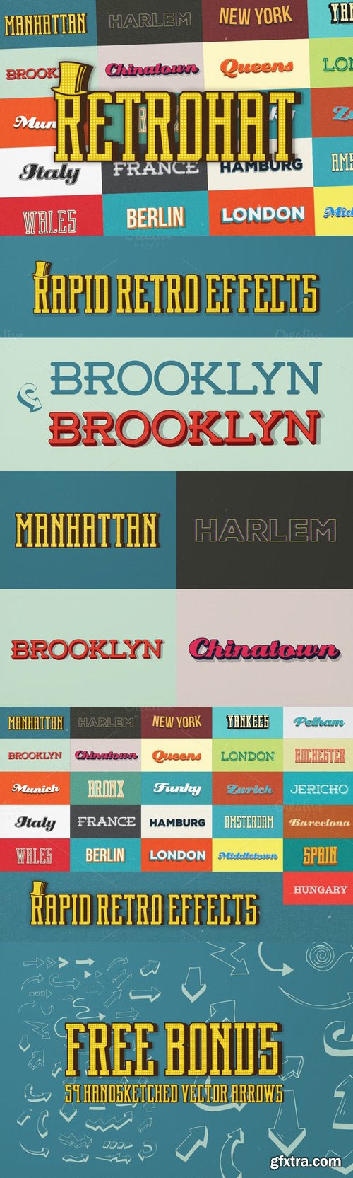 CM - Retrohat™ Graphic Styles 129568 CM - Retrohat™ Graphic Styles 129568