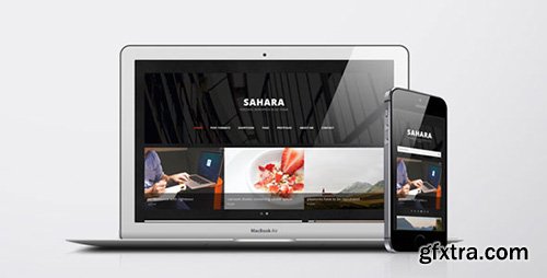ThemeForest - Sahara - A Clean & Responsive Drupal Blog Theme - 12249006