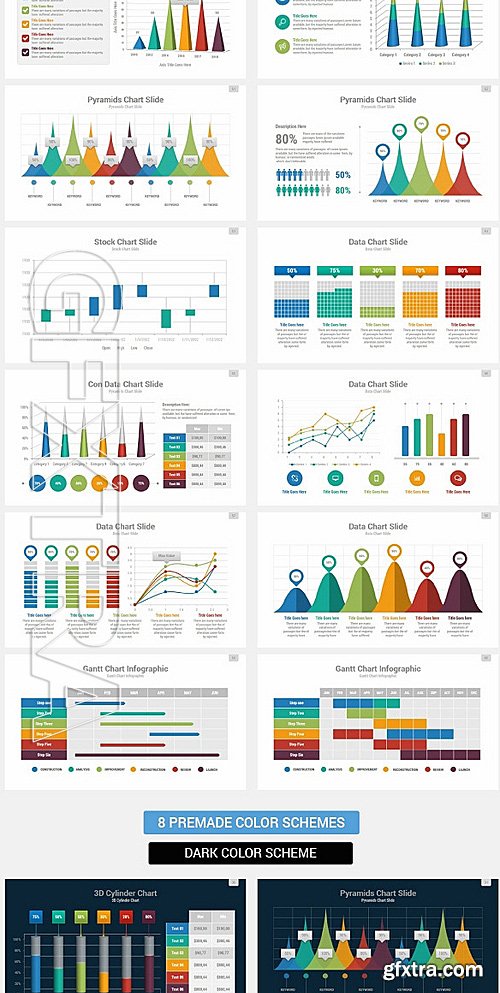 GraphicRiver - Data Charts PowerPoint Presentation Template 12522804