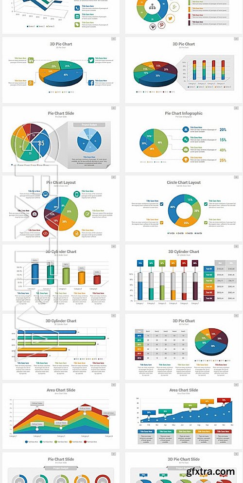 GraphicRiver - Data Charts PowerPoint Presentation Template 12522804