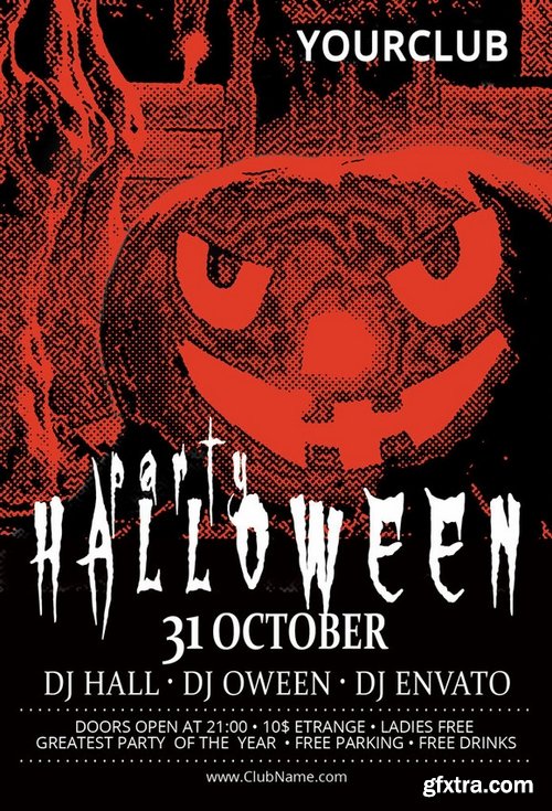 CM - Black and white flyer for the Hallow 362875 CM - Black and white flyer for the Hallow 362875