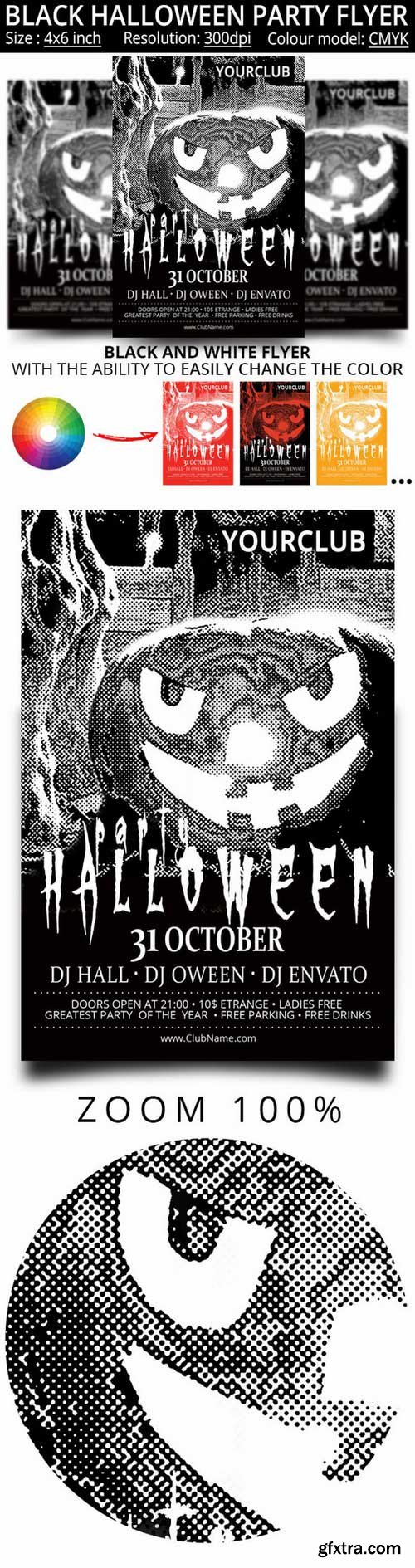 CM - Black and white flyer for the Hallow 362875 CM - Black and white flyer for the Hallow 362875