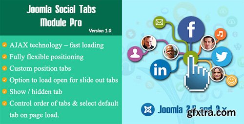 CodeCanyon - Joomla Social Tabs Module Pro v1.0 - 12109777
