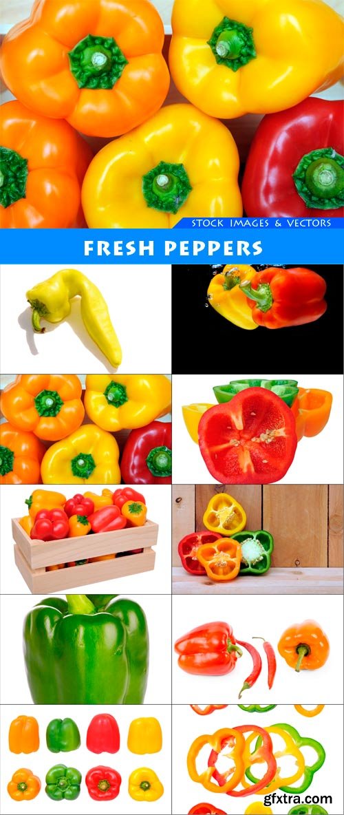 Fresh peppers 10X JPEG