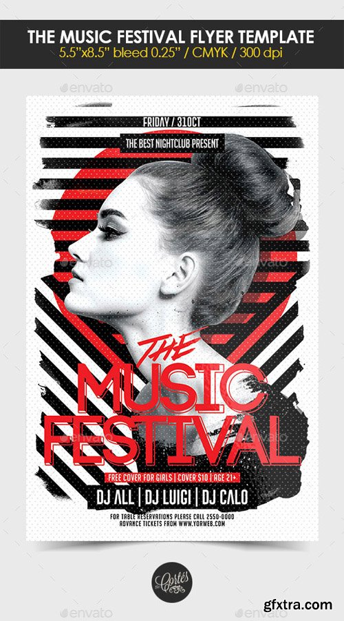 The Music Festival Flyer Template The Music Festival Flyer Template